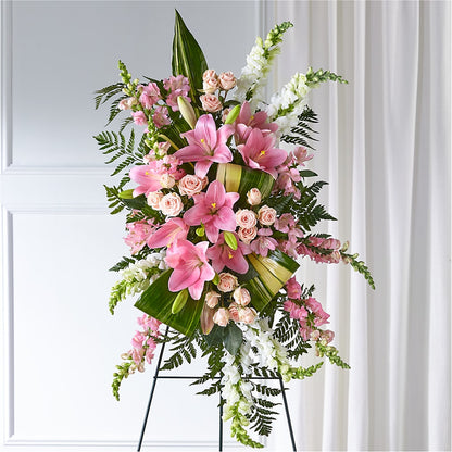 Elegant Embrace Standing Spray – SCOTT'S FLOWERS, Amarillo TX