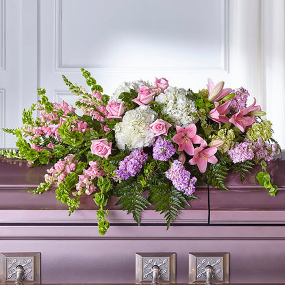 Life's Gratitude Casket Spray – SCOTT'S FLOWERS, Amarillo TX
