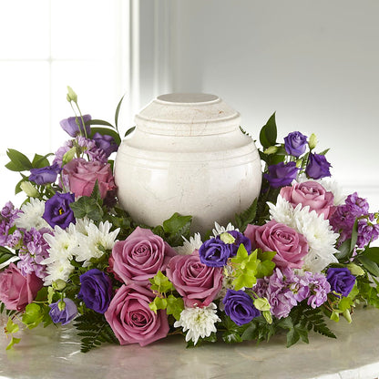 Blooming Sympathy Cremation Adornment – SCOTT'S FLOWERS, Amarillo TX