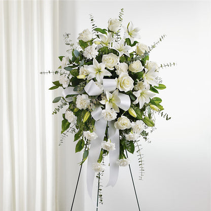 With Care Standing Spray – SCOTT'S FLOWERS, Amarillo TX