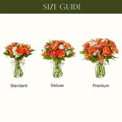 Apricot Glow Bouquet – SCOTT'S FLOWERS, Amarillo TX