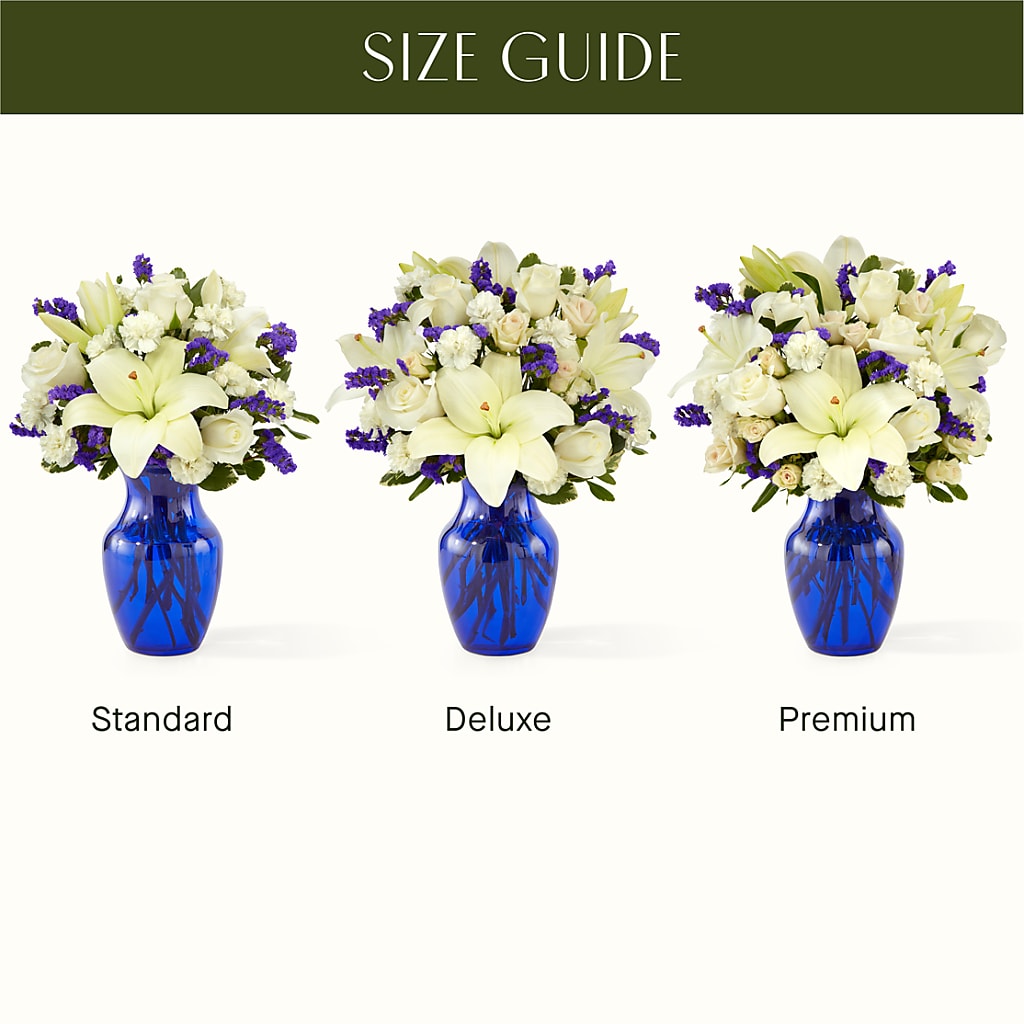 Sapphire Rush Bouquet – SCOTT'S FLOWERS, Amarillo TX