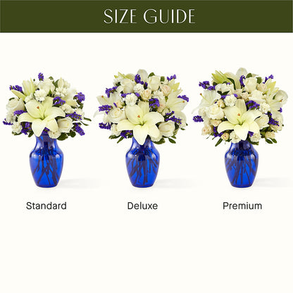 Sapphire Rush Bouquet – SCOTT'S FLOWERS, Amarillo TX