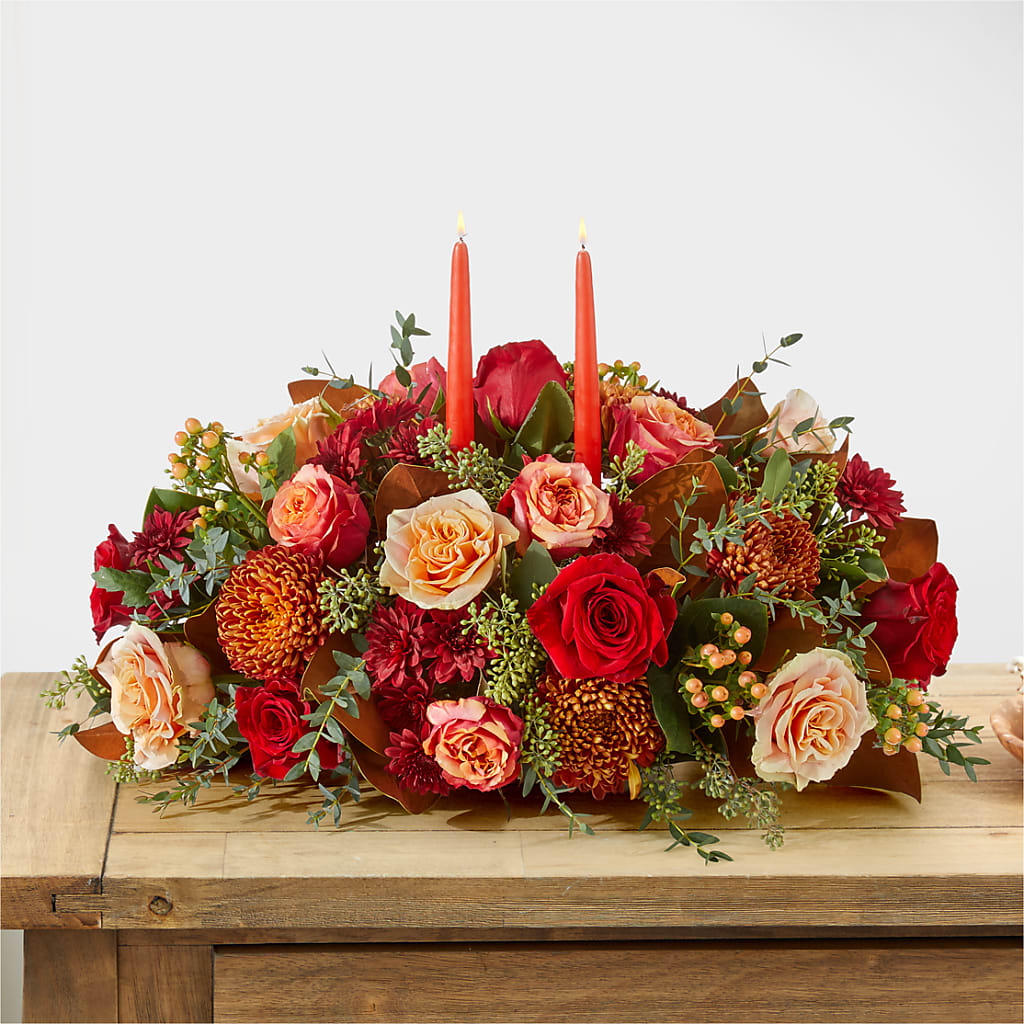 Gather Near Centerpiece – SCOTT'S FLOWERS, Amarillo TX