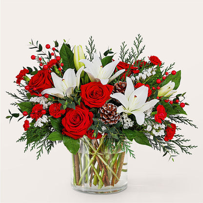 Best in Snow Bouquet – SCOTT'S FLOWERS, Amarillo TX