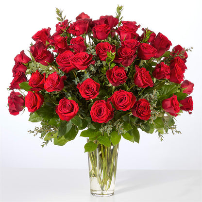 Forever Yours Fifty Stem Red Rose Bouquet – SCOTT'S FLOWERS, Amarillo TX